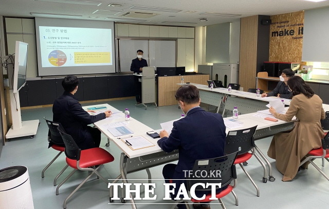 특수교육 허브 역할을 할 '광주특수교육원' 설립이 가시화되고 있다. 사진은 7일 광주교육청에서 열린 특수교육원설립 용역착수보고회./광주여대 제공