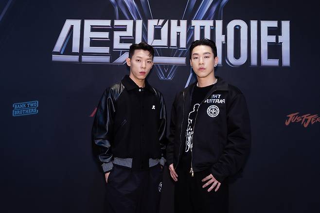 '스맨파' 뱅크 투 브라더스 비지비(왼쪽), 제이락. 사진 제공=Mnet