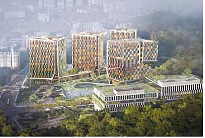 서리풀 지단구역 특계A 신축사업 조감도