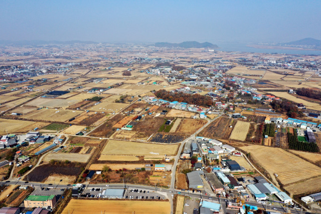 김포한강2 지구가 조성될 예정인 경기도 김포시 양촌읍 일대/연합뉴스