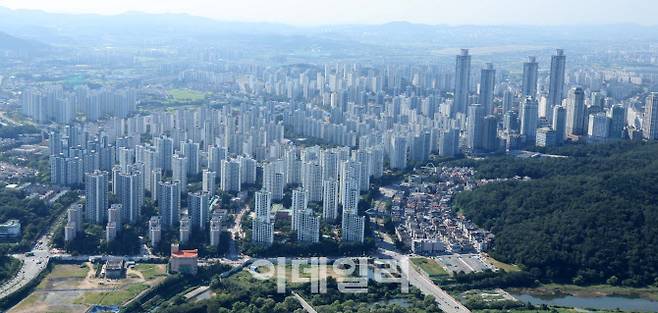 [이데일리 방인권 기자] 하늘에서 본 동탄신도시