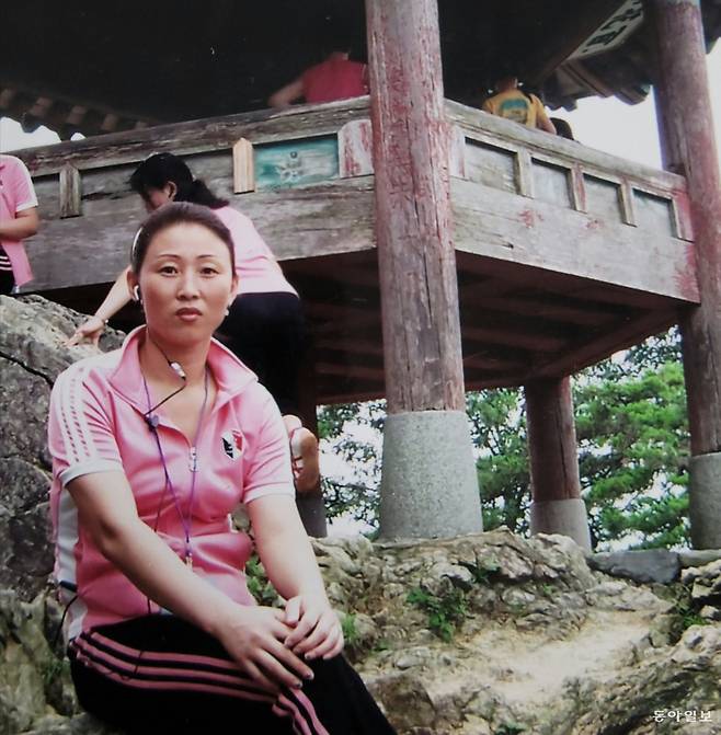 2007년 5월 하나원에 막 들어갔을 때의 김도정 대표.