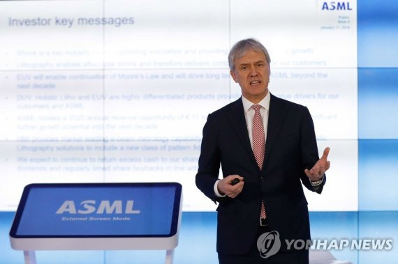 페터르 베닝크 ASML 최고경영자. 연합뉴스