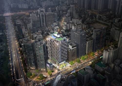 [서초 르니드 조감도(사진 제공: 롯데건설)]