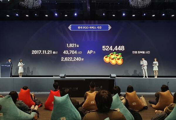 한국 페그오 서비스 시간 인포그래픽