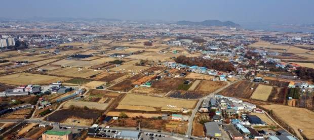 김포 한강2 콤팩트시티 조성되는 양촌읍 일대. 사진=연합뉴스