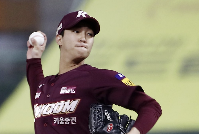 키움 히어로즈 안우진. 연합뉴스