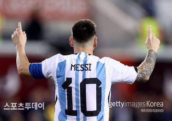 아르헨티나 축구 국가대표팀의 에이스 리오넬 메시 / 사진=Gettyimages 제공