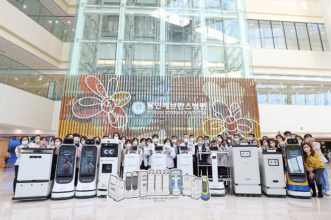 연세대학교 의과대학 용인세브란스병원이 지능형 의료서비스로봇 도입, 의료 서비스 고도화에 박차를 가하고 있다.