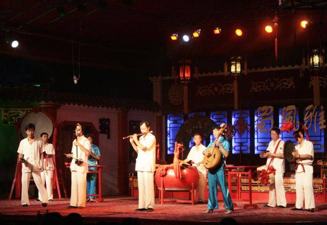 청두 촉풍아운 천극 극장의 나오타이(鬧臺) 공연. ⓒ최종명