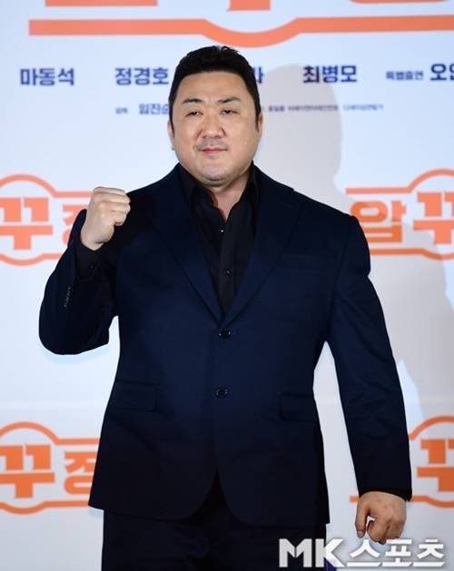 배우 마동석이 열일 행보를 이어간다. 사진=김재현 기자