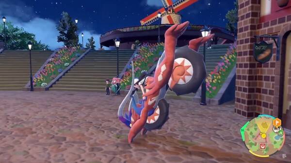 -물구나무 서서 이동하는 코라이돈 [포켓몬 스칼렛 · 바이올렛 플레이 中]