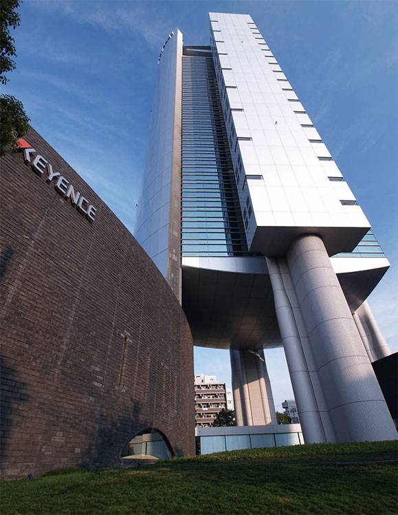 키엔스 오사카 본사 사옥. 사진 키엔스