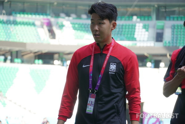 손흥민(한국 남자 축구대표팀). 허인회 기자