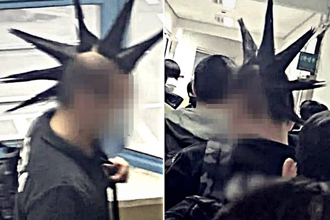 지난 17일 온라인커뮤니티에 올라온 한 수험생의 사진. 사진 온라인커뮤니티 캡처