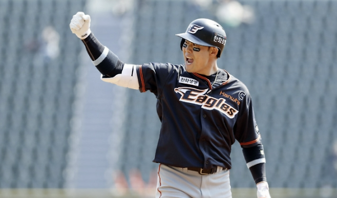 한화 이글스 주장 하주석. 뉴시스