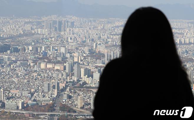 사진은 20일 오후 서울 시내 아파트 모습. 2022.11.20/뉴스1 ⓒ News1 김진환 기자