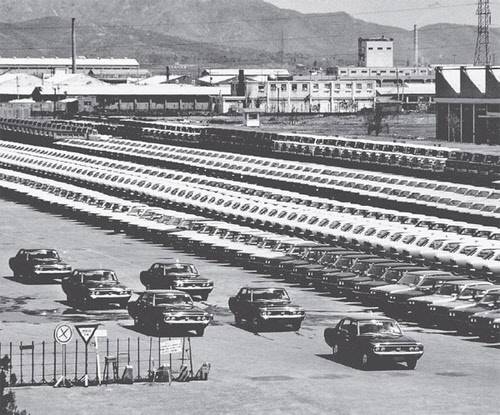 1970년대 신진자동차 부평공장. 한국정책방송원 제공