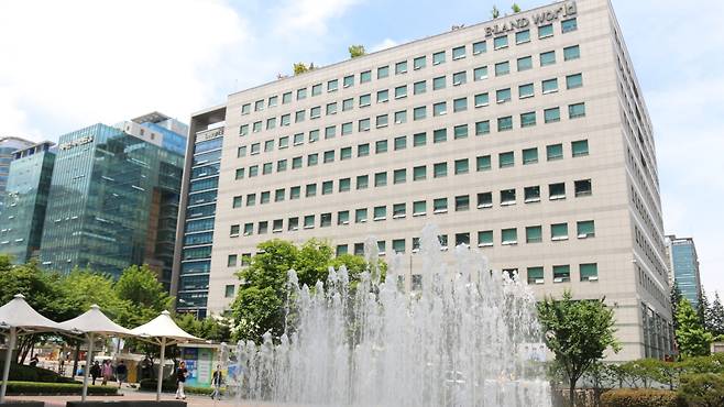 이랜드월드 가산사옥(이랜드월드제공)