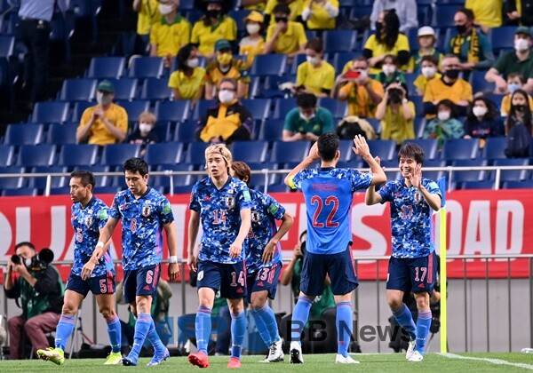 일본 축구대표팀. ⓒAFPBBNews = News1