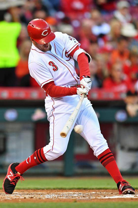 미국 메이저리그 신시내티 레즈에서 뛰던 패트릭 키블레한의 모습. 게티이미지