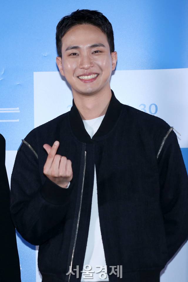 배우 권다함이 23일 오후 서울 광진구 롯데시네마 건대입구에서 진행된 영화 '그 겨울, 나는'(감독 오성호) 언론배급시사회 및 기자간담회에서 포즈를 취하고 있다. / 사진=김규빈 기자