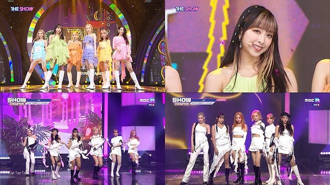 SBS MTV ‘더쇼’, MBC M ‘쇼! 챔피언’ 방송 화면 캡처