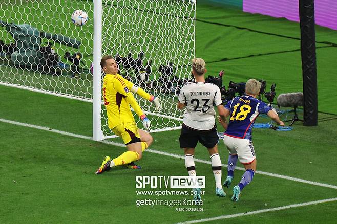 ▲ 교체 투입된 아사노 타쿠마가 경기를 뒤집었다.