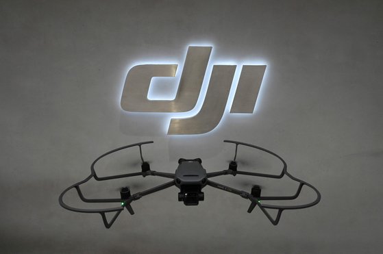 세계 최대 드론 제조 업체 중국 DJI 테크놀로지. 사진 AFP=연합뉴스