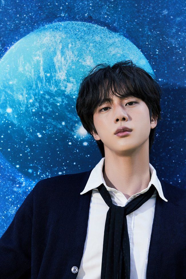 Jin of boy band BTS (Big Hit Music)