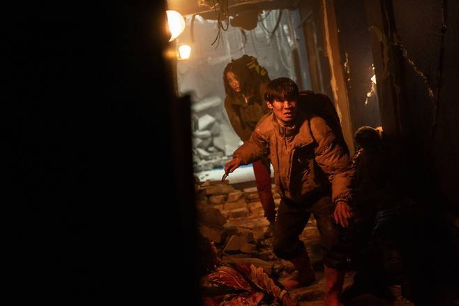 티빙 오리지널 시리즈 ‘몸값’의 한 장면 .<사진제공=티빙>