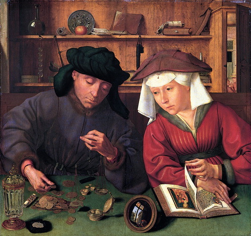 ?틴 마시스 '환전상과 아내'(1514)