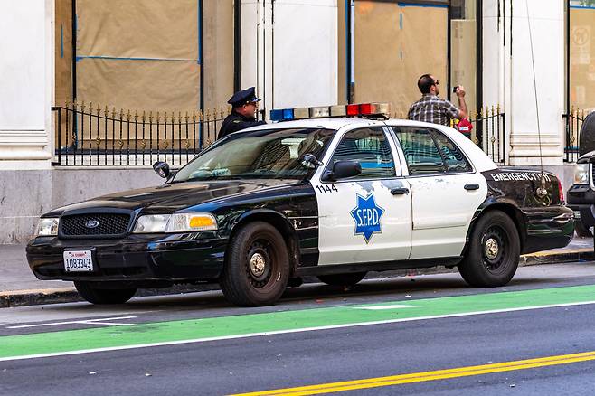 미국 샌프란시스코 경찰. [123rf]