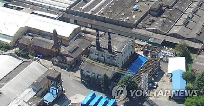 일신방직 위성사진.  [광주시 제공.재판매 및 DB금지]