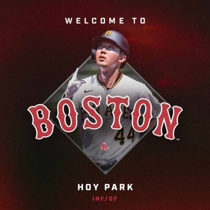 박효준이 로버트 레프스나이더와 한솥밥을 먹게 됐다. 사진=보스턴 SNS