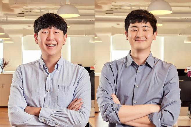 이용재(왼쪽부터) 매스프레소 대표 겸 공동창업자, 이종흔 매스프레소 대표 겸 공동창업자. [매스프레소 제공]