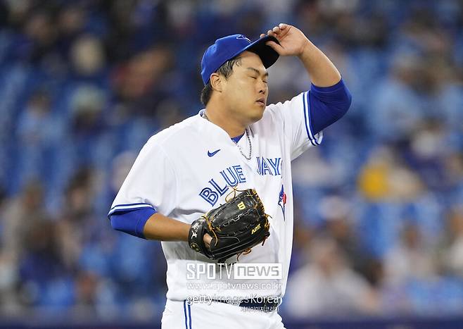 ▲ 토론토 블루제이스 류현진.