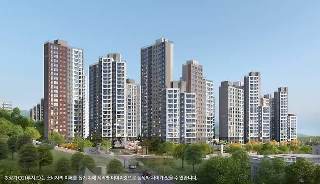 두산위브더제니스 센트럴 원주 투시도 /사진=두산건설