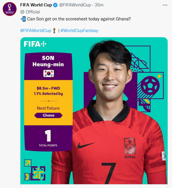 FIFA 월드컵 트윗.