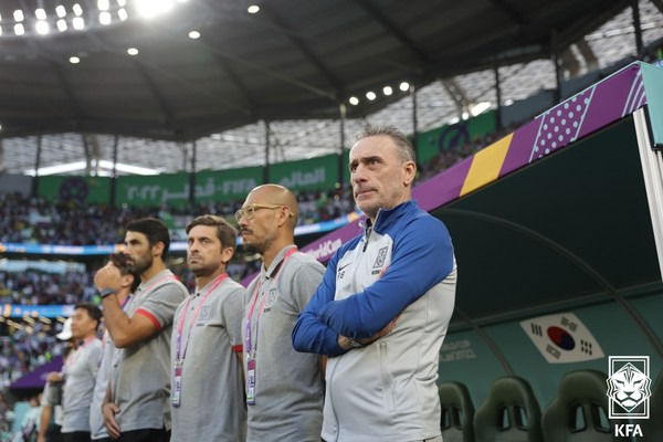 파울루 벤투 한국 남자축구 국가대표팀 감독. 대한축구협회 제공