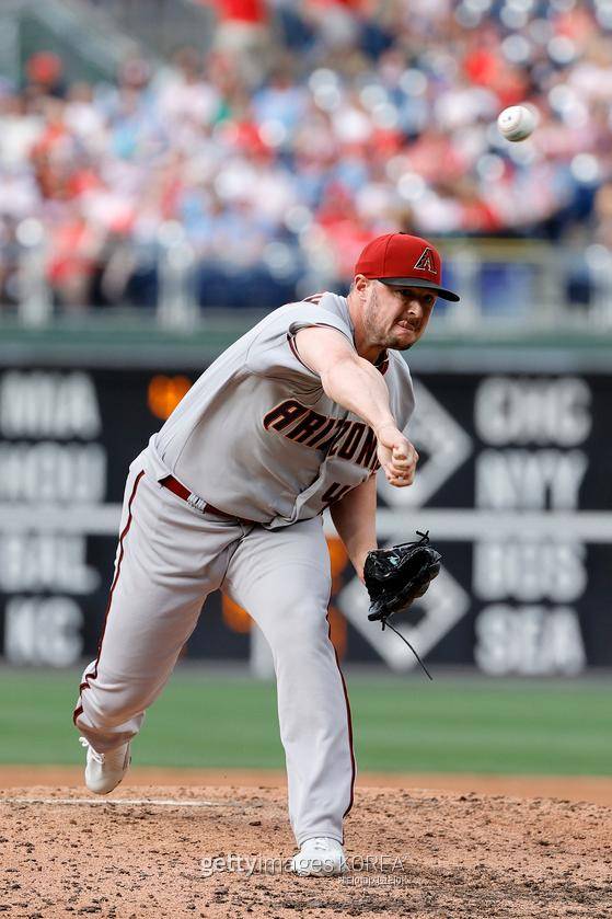 올 시즌 애리조나 다이아몬드백스에서 뛴 J.B 웬델켄. 게티이미지