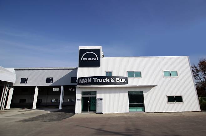 만트럭버스센터 인천. [만트럭버스코리아 제공]