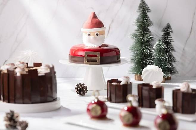 크리스마스 호텔 케이크