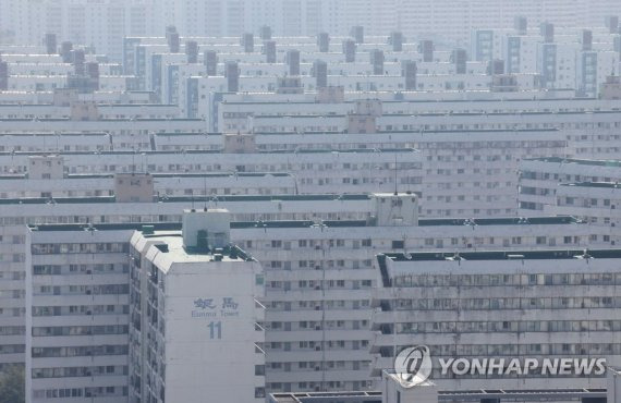 서울 강남구 은마아파트 전경