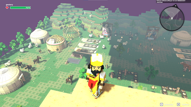 'ACC 메타버스 어린이체험관' 중 중앙아시아 유르트 공간 / 사진=ACC재단 제공