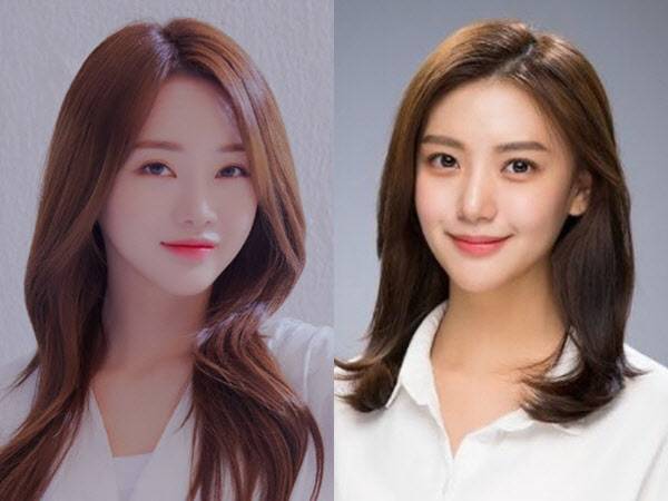 홍지윤(왼쪽), 홍주현