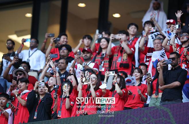 ▲ 한국 축구 대표팀 응원단 붉은 악마