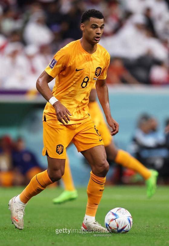 네덜란드 축구대표팀의 핵심 자원인 코디 각포. 게티이미지