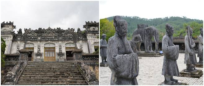 카이 딘 황제릉의 전경 / 사진 = 정윤지 여행+ 기자