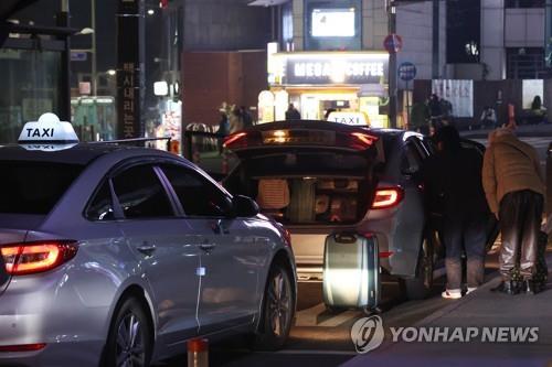 택시부제 해제 [연합뉴스 자료사진]